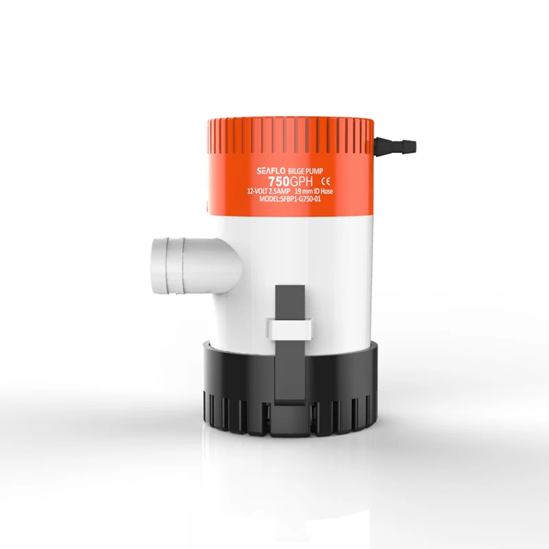 Легкая очистка погружной водяной откачивающий насос для лодок 12 в 2 5 А 750 Гал/ч