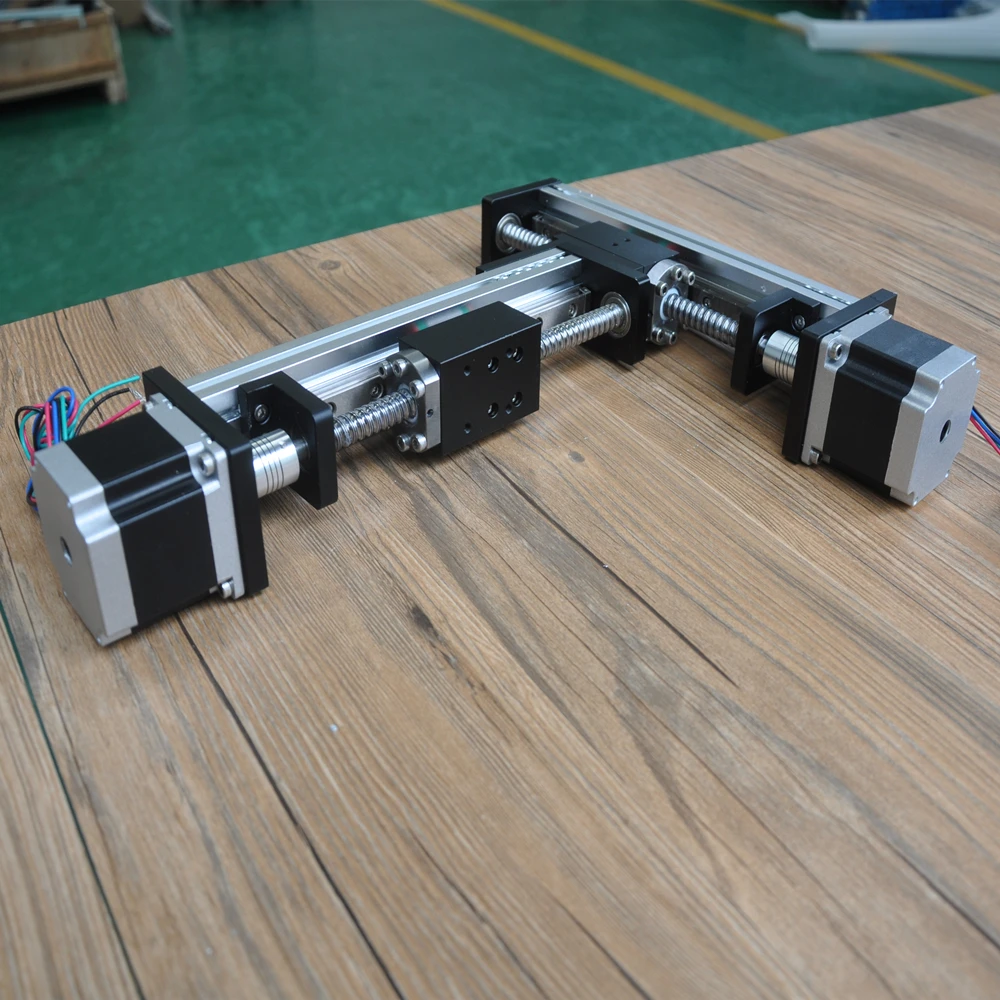 Бесплатная доставка cnc XY линейная движущаяся ось скользящий стол шаровой винт