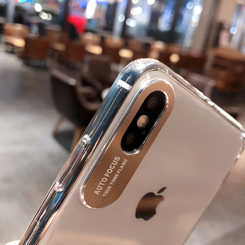 Акриловые ТПУ прозрачные чехлы для iPhone X XS Max XR прозрачный силиконовый Полный Чехол для iPhone 6 6s 7 8 Plus X противоударный чехол для телефона