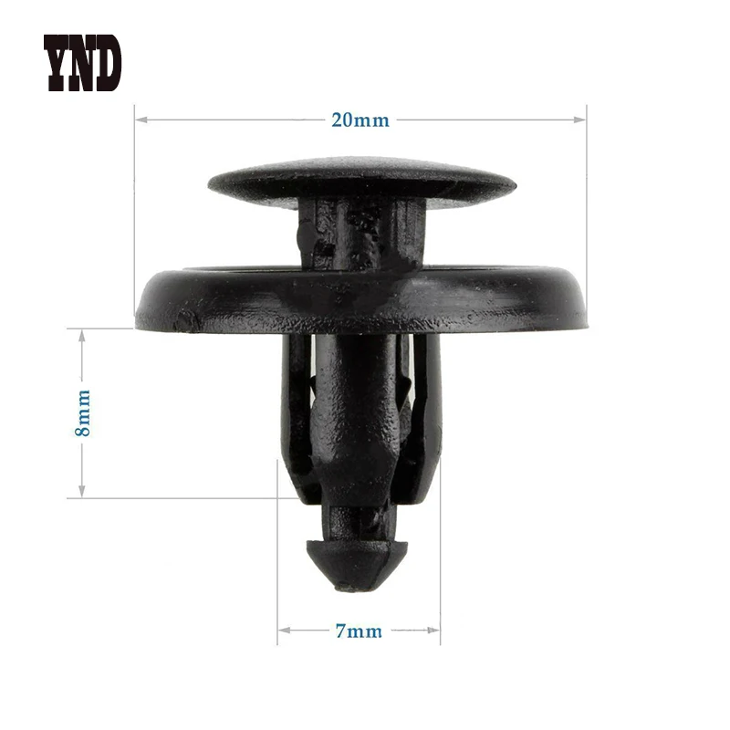 50x Fit 2008 2010 Toyota Sequoia Tundra Yaris нейлон КРЫЛО БАМПЕР капот клип|clip hood|clips for toyotaclip toyota |
