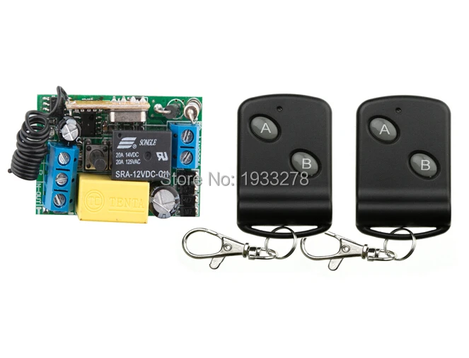 Беспроводной переключатель дистанционного управления 220 В переменного тока 10 А 1
