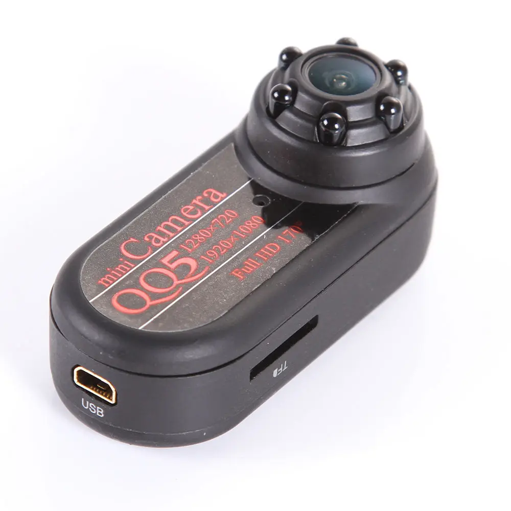 Новая QQ5 мини камера 12MP Cam Веб-камера 170 широкоугольный Full HD 1080P 720P инфракрасная камера ночного видения DV видеокамера детектор движения