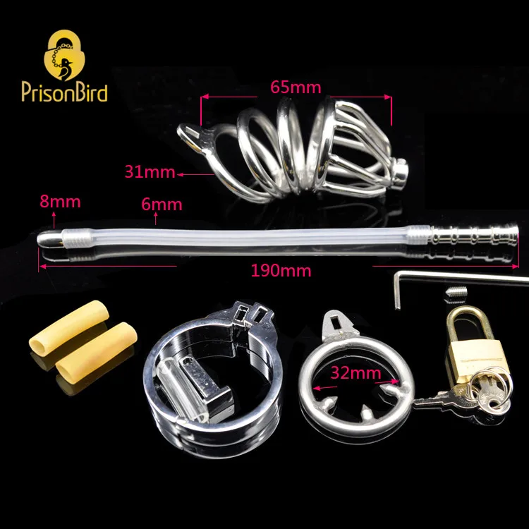 Новинка стандартное устройство Chaste Bird из нержавеющей стали кольцо для пениса