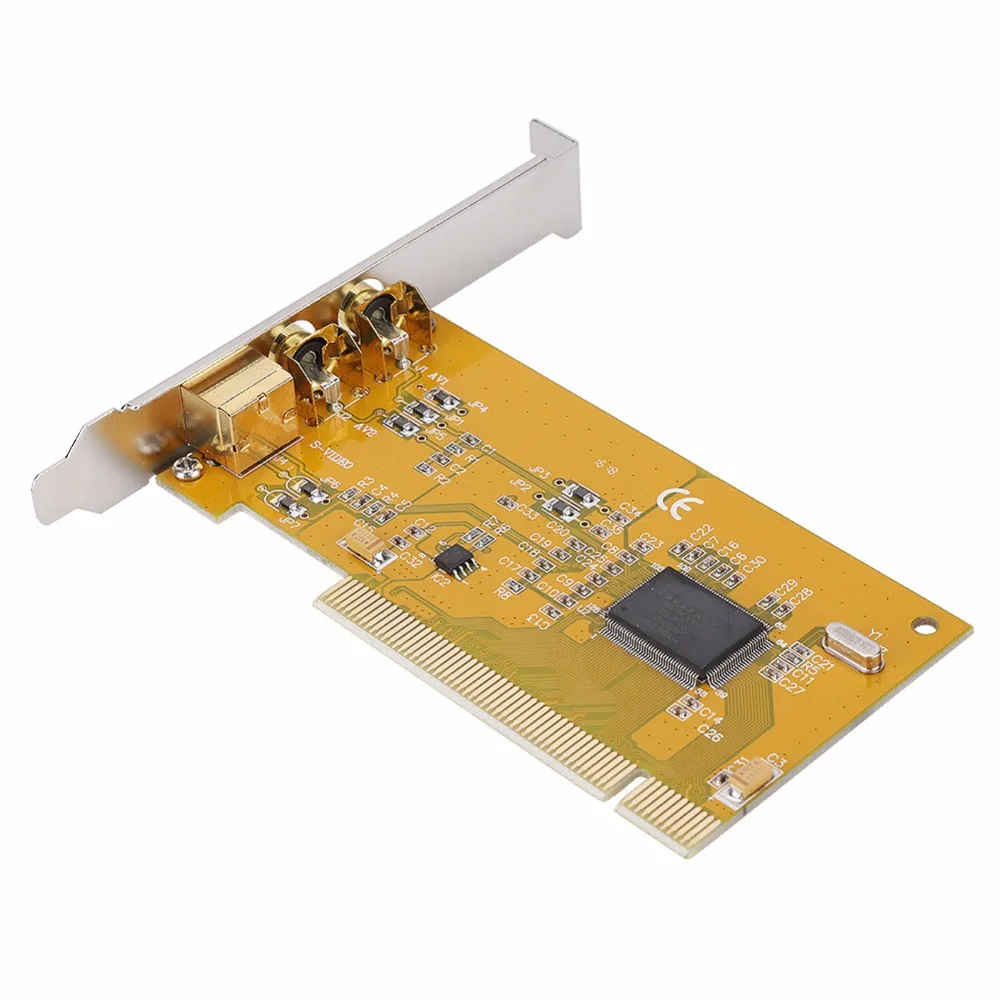 Карта захвата AV PCI 1394 878A, карта сбора данных, камера видеонаблюдения, HD карта захвата, разрешение дисплея до 640*480