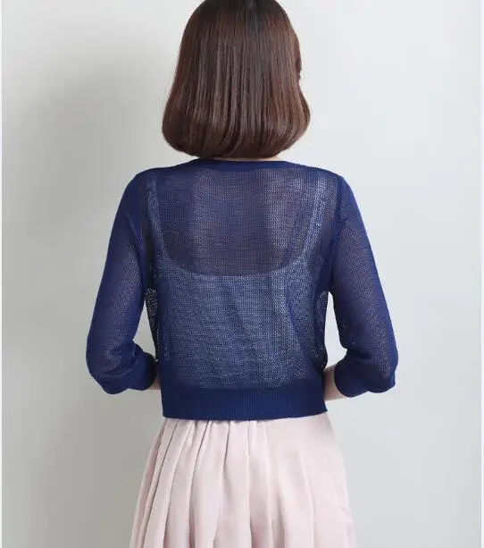 Женский трикотажный кардиган с V образным вырезом и длинным рукавом|knitted cardigan|thin