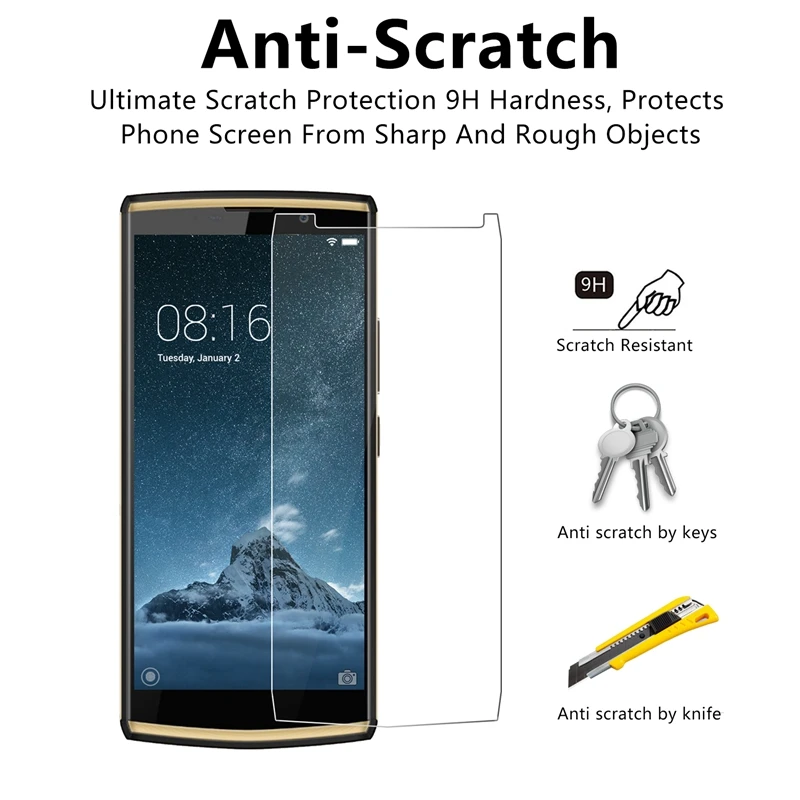 10 шт./лот 2.5D 0 26 мм 9H Премиум Закаленное стекло для Oukitel K7 Защитная пленка