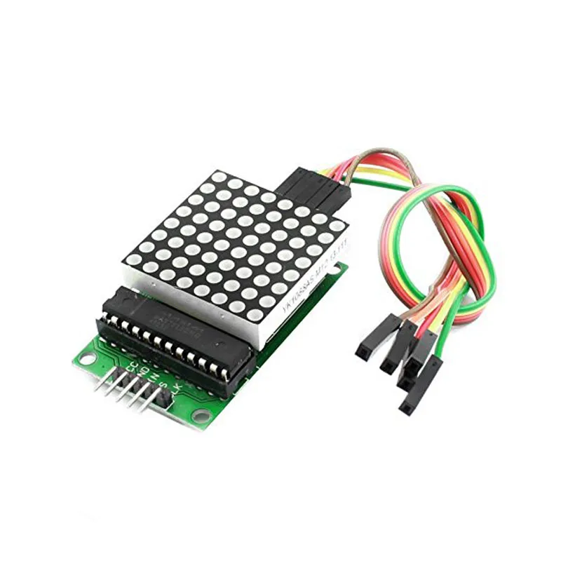 MAX7219 точечная матрица модуль блок управления микроконтроллер дисплея провод