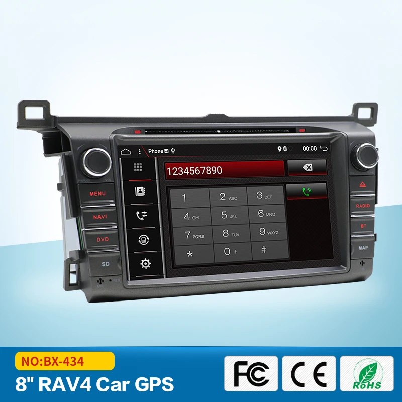 Bosion 8 &quotAndroid 7.1.1 мультимедийный dvd плеер радио для Toyota RAV4 2013 2014 2015 gps навигации wi fi 4G
