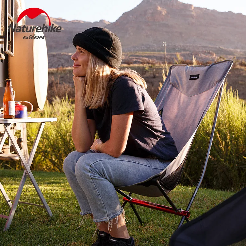 구매 네이처하이크 접이식 휴대용 야외 캠핑 의자 초경량 접이식 낚시 의자 피크닉 캠핑 낚시