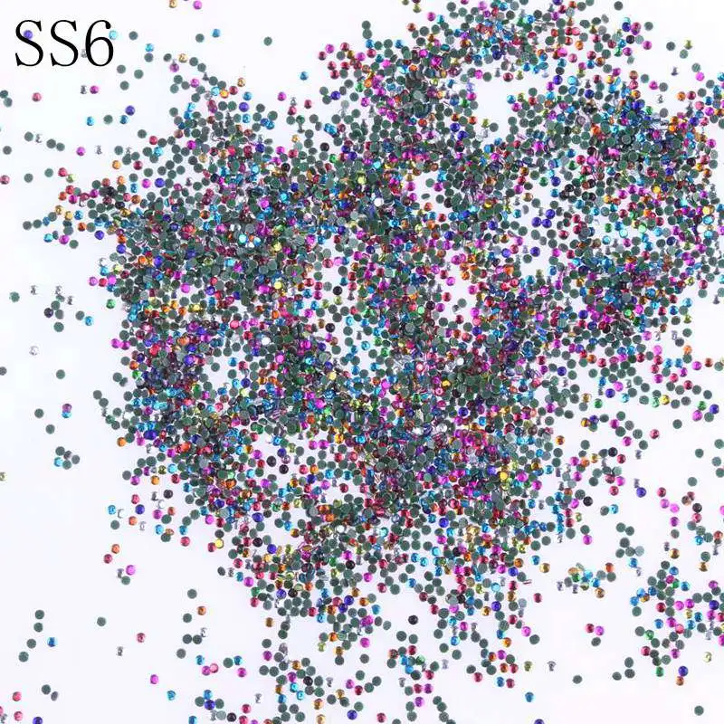 Prajna SS6 4320 шт. 1 7 мм стразы аппликация украшения для свадебной обуви платья Горячая