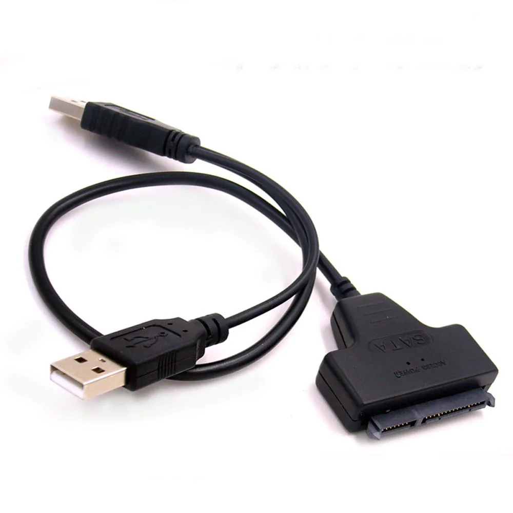 1 шт. свинцовый кабель Компьютерные разъемы HDD SSD адаптер USB в SATA конвертер кабель 7+ 22 Pin 2,5 жесткий диск