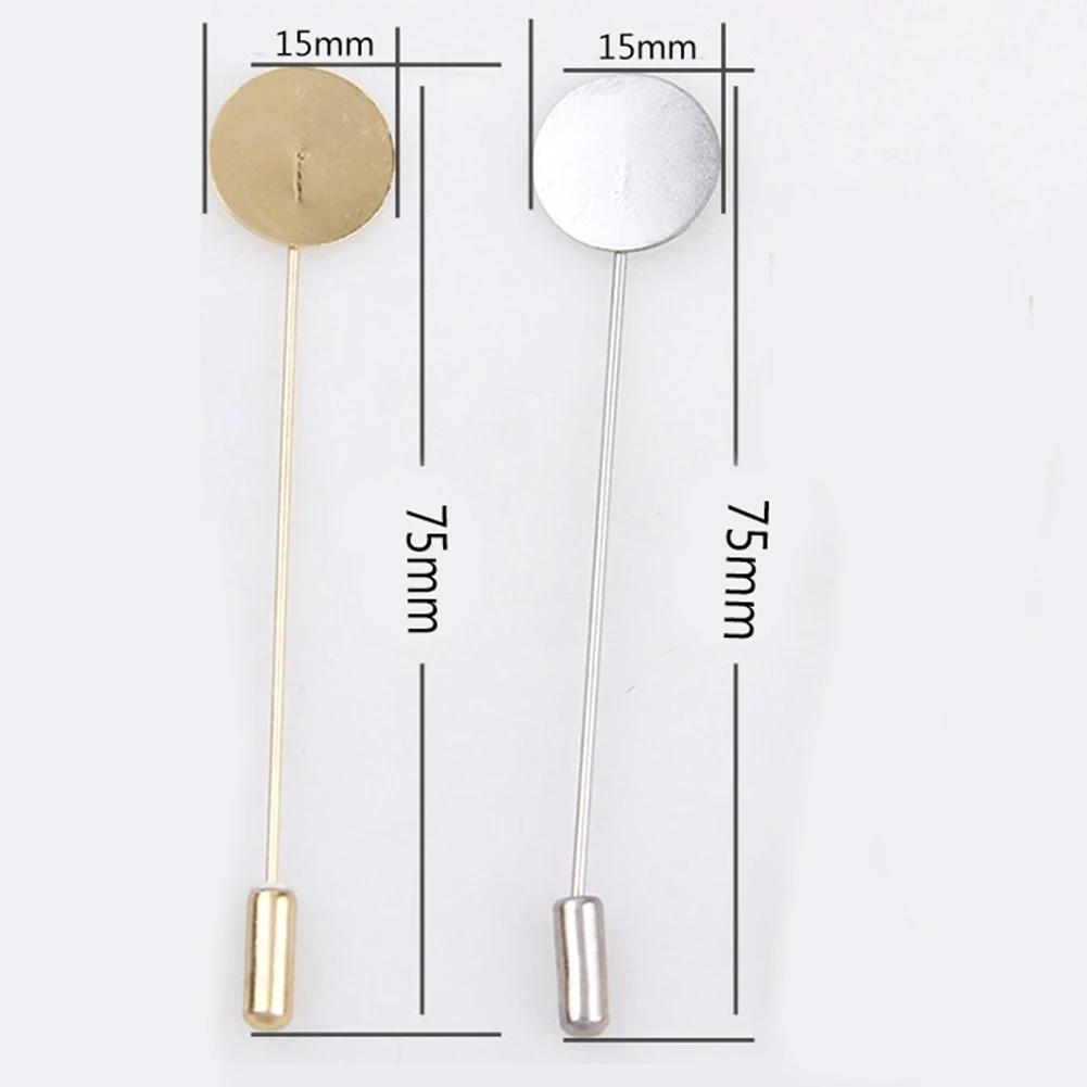 Золотистая и серебристая искусственная жемчужина 15 см|Броши| |