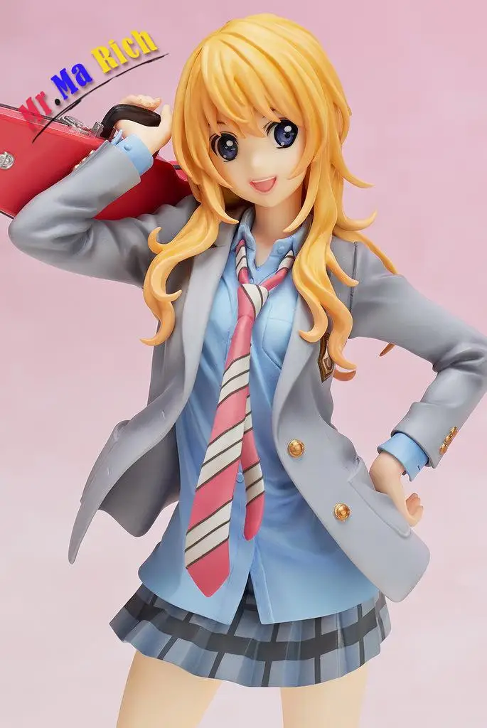 20 см ваша лежа в апреле Kaori Miyazono сексуальная фигурка ПВХ Коллекционная модель