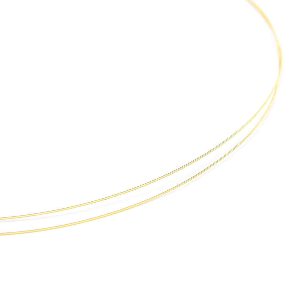 

6Pcs Acoustic Ukulele Guitar String Steel Guitarra Guitar String Gold Musical Stringed Instruments Parts Accessories