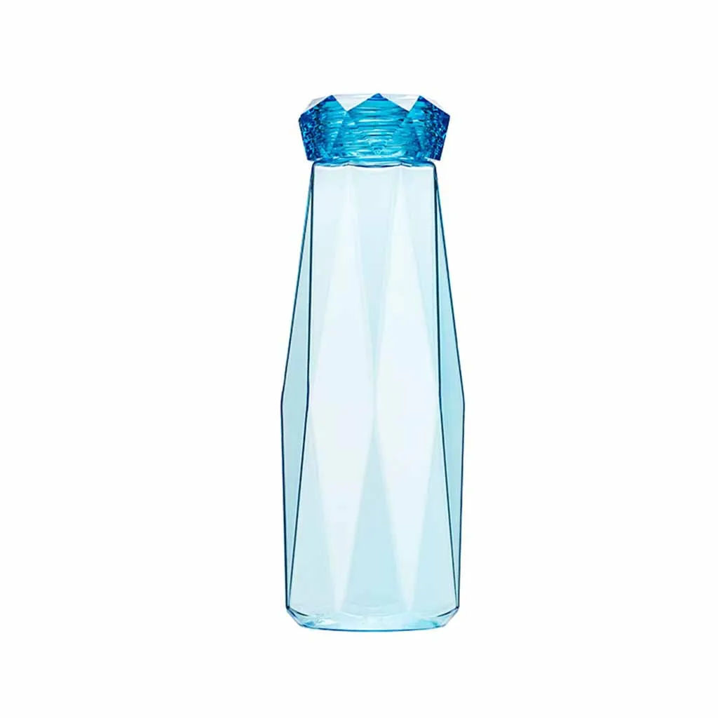 Portable Durable Transparent Small Fresh Diamond Shape Plastic Tourism Sports School Water Bottle Cup Cycling Camping H0412 | Дом и сад