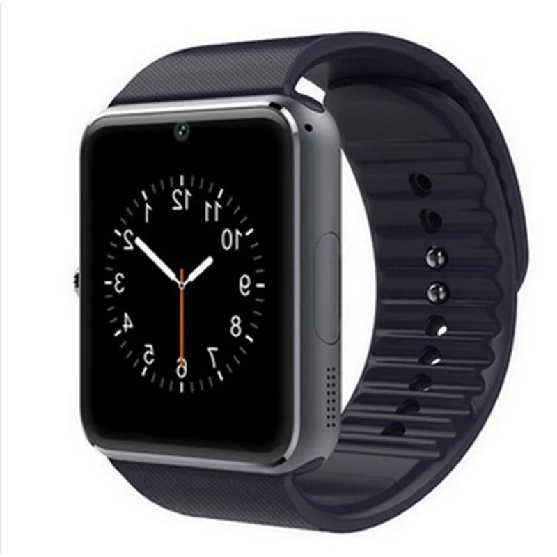 GT08 smart watch Clock Sync Notifier with Sim Bluetooth Smartwatch for Apple IOS xiaomi Samsung Android Phone PK DZ09 | Электроника