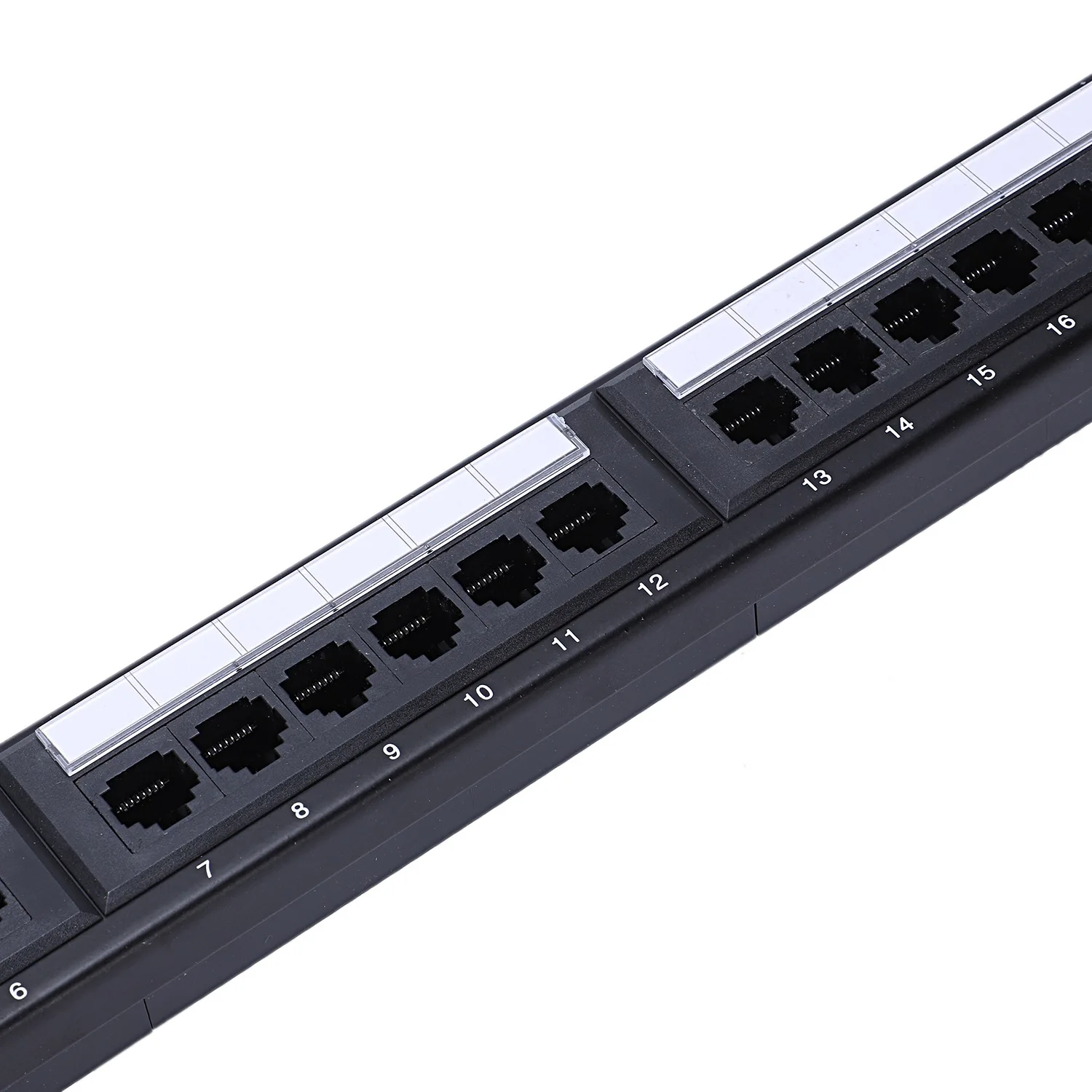 

UTP 24 Port Rj45 Patch Panel Rack Cable Wall Mounted Bracket Connector Rack Tool Ethernet Lan Network Adapter CAT6