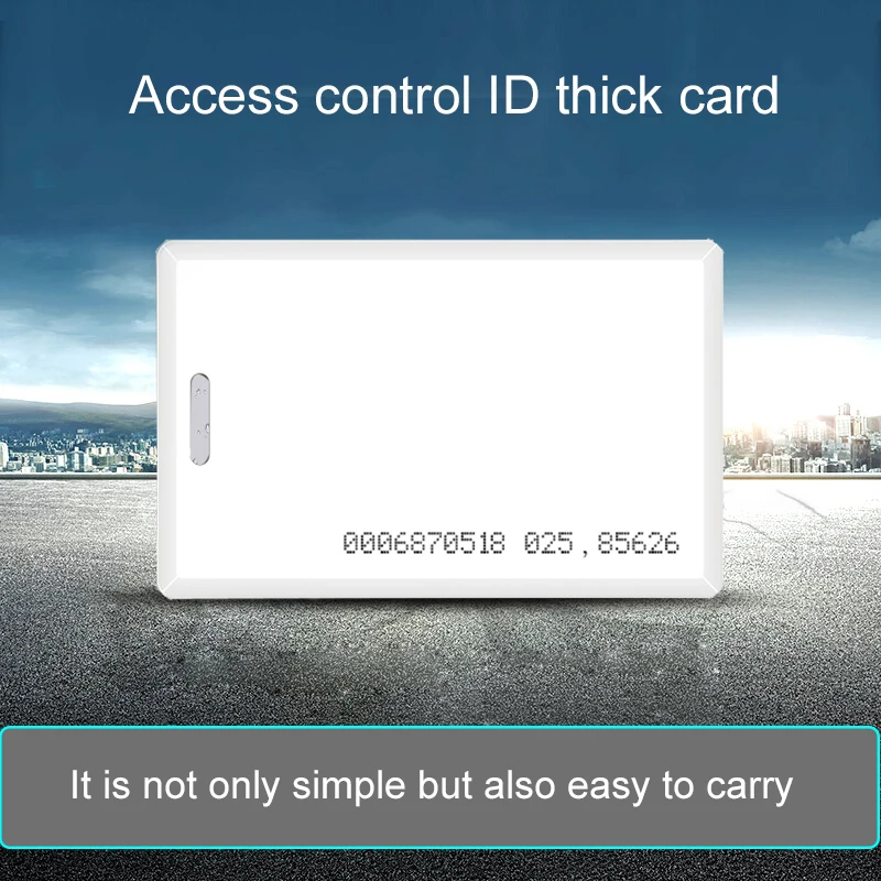 Eseye 5pcs EM4100 Tk4100 125khz Access Control Card RFID Cards Tag Sticker Key Fob Token Ring Proximity Chip 1.8mm Smart | Безопасность