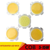 high power epistar cob led chip 5w 7w 10w 12w 15w dc 15v 46v integrated smd for floodlight spotlight warm white white 280 300