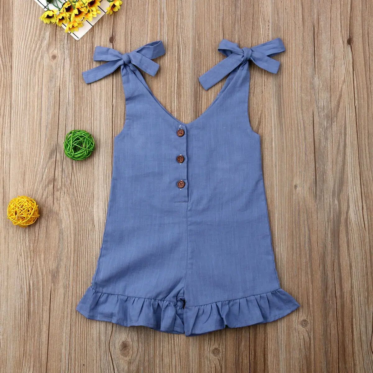 Комбинезон для девочек pudcoco 6-24 месяцев хлопок + лен 5 цветов | Мать и ребенок