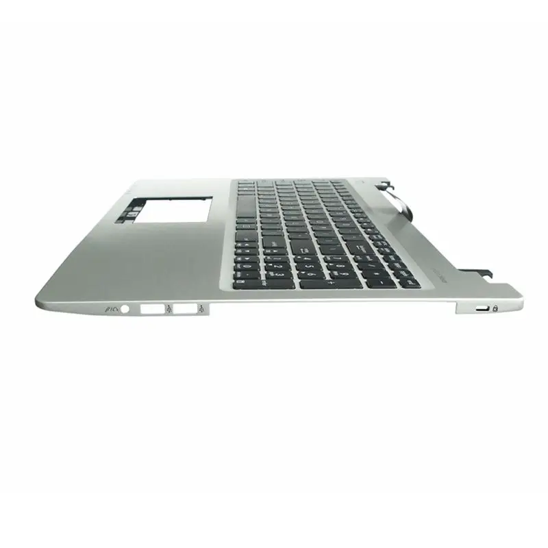 GZEELE США Клавиатура ноутбука рамка для ASUS R505C S550C V550C K56CM S56C A56C S500C K56C K56 верхняя часть подлокотника крышка серебристый цвет