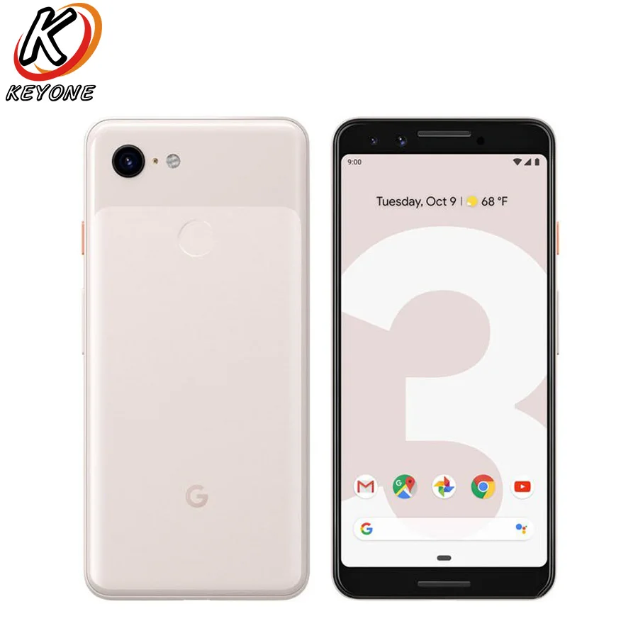 Новый мобильный телефон Google Pixel 3 LTE 5 &quot4 Гб ОЗУ 64 ПЗУ Snapdragon 845 Octa Core Andorid 9 0 двойная