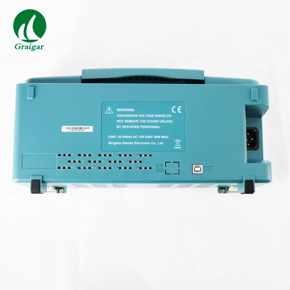 Цифровой осциллограф Hantek DSO5102P 100 МГц 2 канала 1 Гвыб/с 7 дюймовый TFT ЖК дисплей|digital