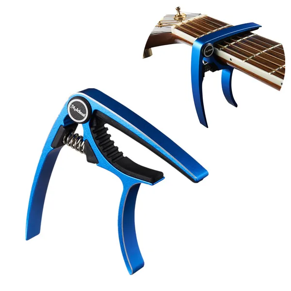 Алюминиевые музыканты рекомендуют легкий Capo для акустической электрической или