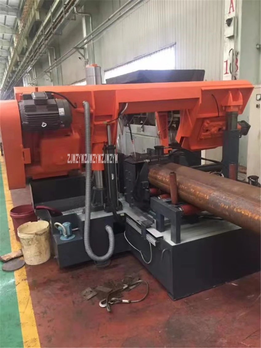 GZK4250 полностью автоматический с ЧПУ пильный станок высокого качества горизонтальный станок для резки металла пила машины 380 В 550 кВт 550* мм