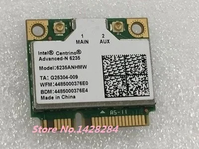 Новая беспроводная карта для Intel Advanced N 6235 6235ANHMW WIFI Bluetooth 4 0 Half MINI PCI E 802 11 a/b/g/n 2 4G/5 GHZ