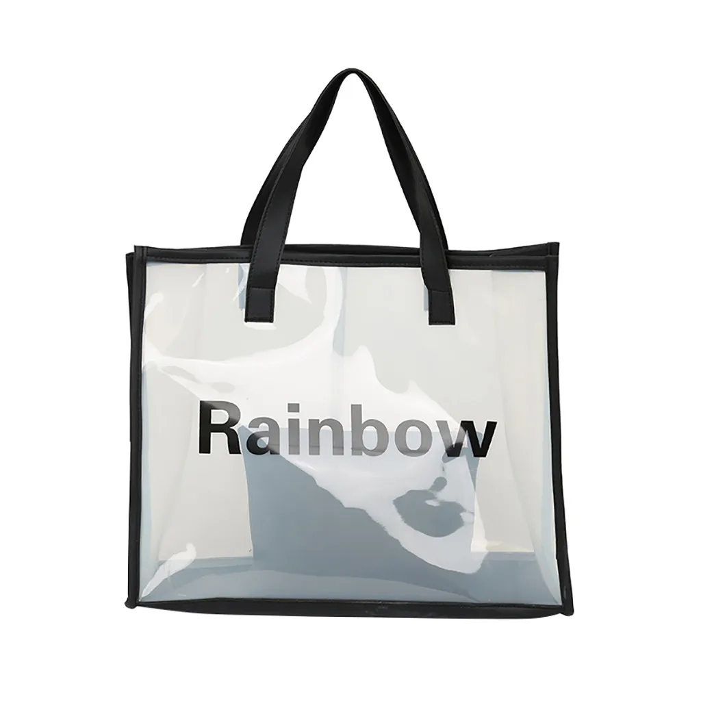 Женские сумки с буквенным принтом MOLAVE 2 шт. радужная водонепроницаемая сумка на