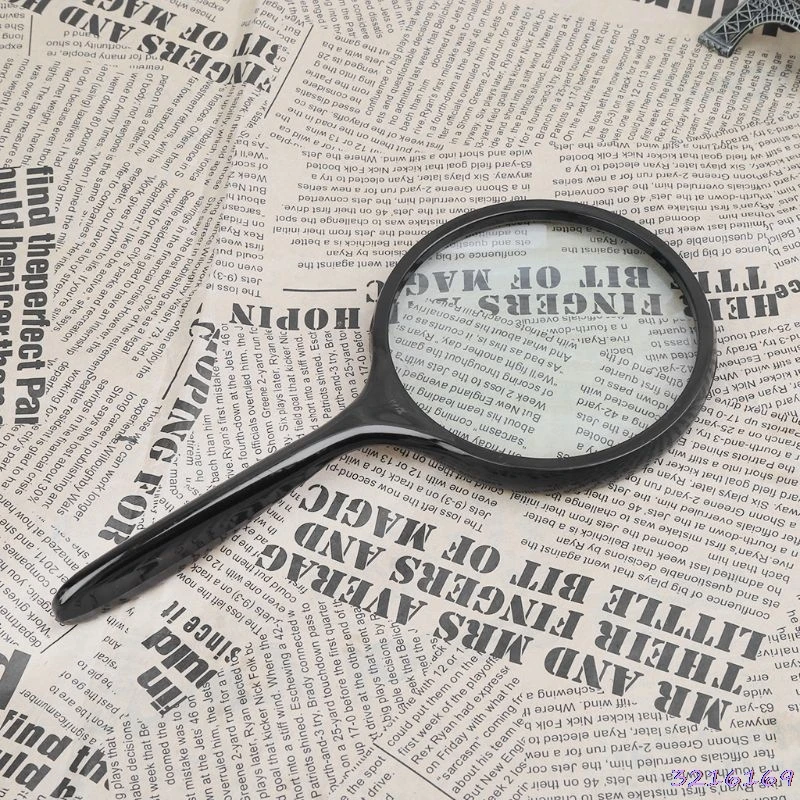 100mm Handheld Magnifier 5X Reading Map Newspaper Magnifying Glass Jewelry Loupe | Инструменты