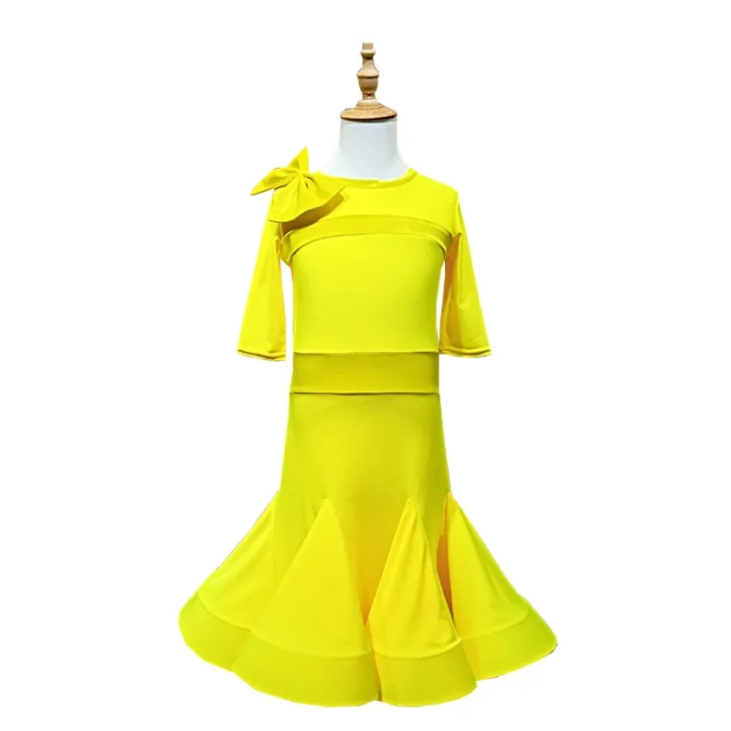

Girls Carnival Jazz dancewear costume Kids Modern Latin Ballroom Party Dancing Dress Child Dancing dress wear clothes For Girls