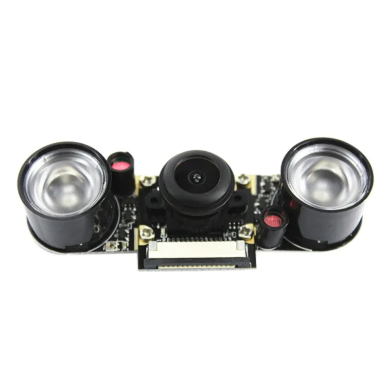 Модуль ночной камеры 5MP 130 градусов Фокусирующая регулируемая камера для Raspberry pi