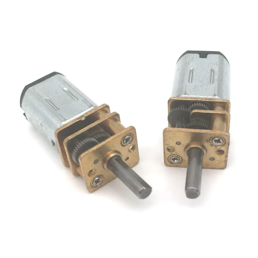 Фото Миниатюрный редукторный электродвигатель N20 DC 6 в, 40-3000 об/мин №2