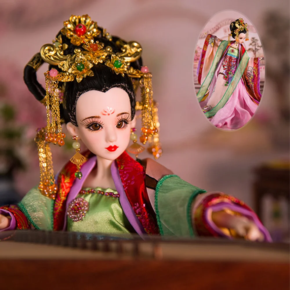 Шарм Fortune Days East кукла в древнем костюме 1/6 куклы Импресса Ву с макияжем 14 суставов