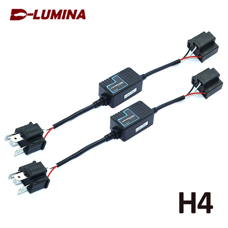 DLUMINA Предупреждение canceller h7 h4 светодиодный фар декодер 9005 9006 h11 h8 h9|Передние LED-фары
