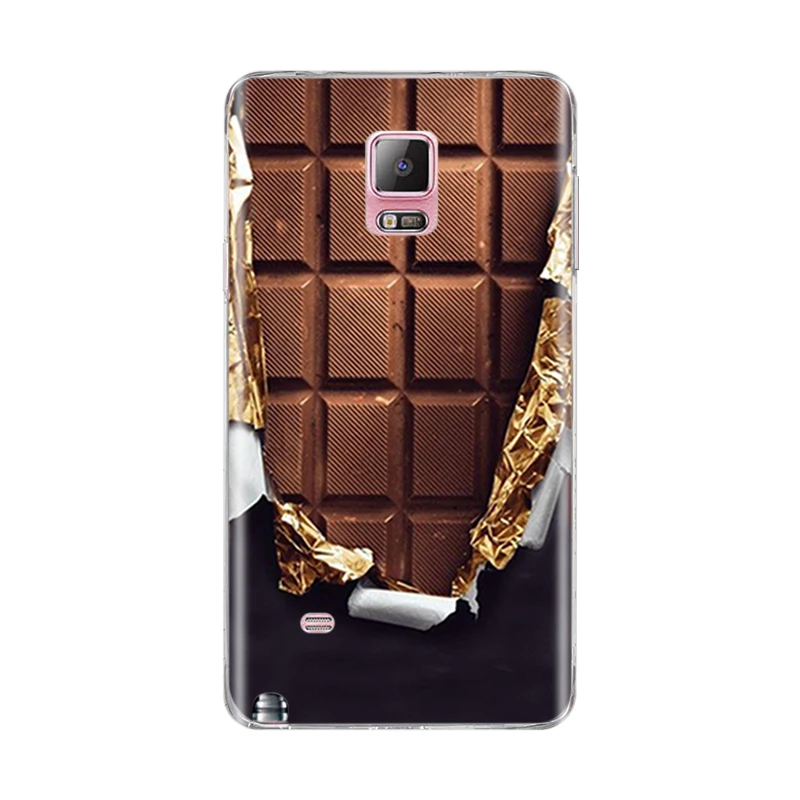Для Samsung Galaxy Note 4 Note4 силиконовый чехол ТПУ задняя крышка 3D милая Капа для Coque N9100 N910F