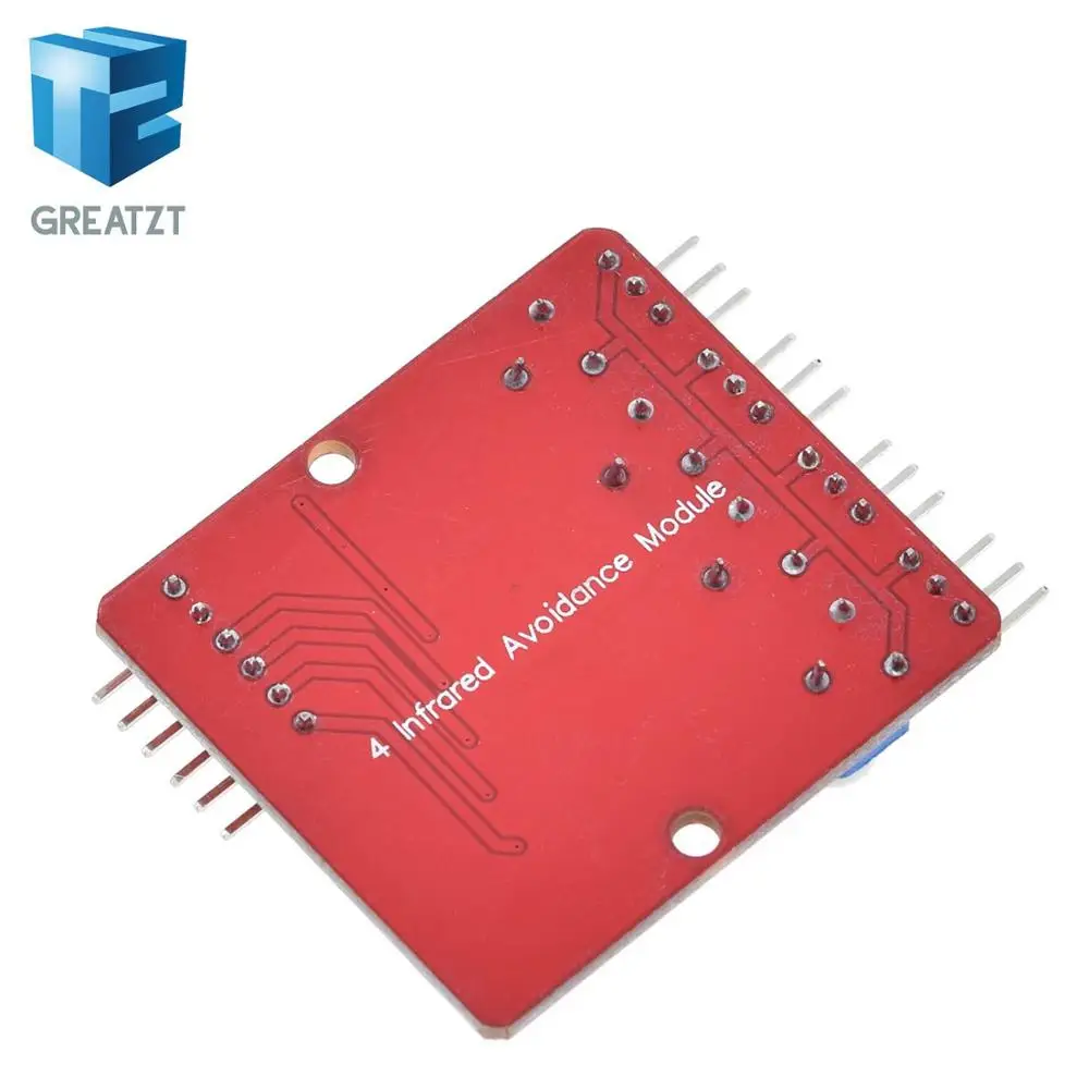 Четырехполосная инфракрасная система отслеживания 4 канальный модуль передача