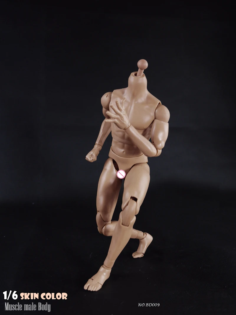 BD007/BD008/BD009/BD010 гибкие фигурки солдат с частями 1/6 цвет кожи мускулы мужские тела