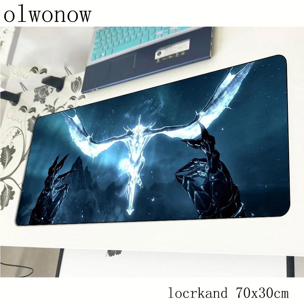 Skyrim коврик для мыши геймер лучший 700x300x3 мм игровой большой восхитительный