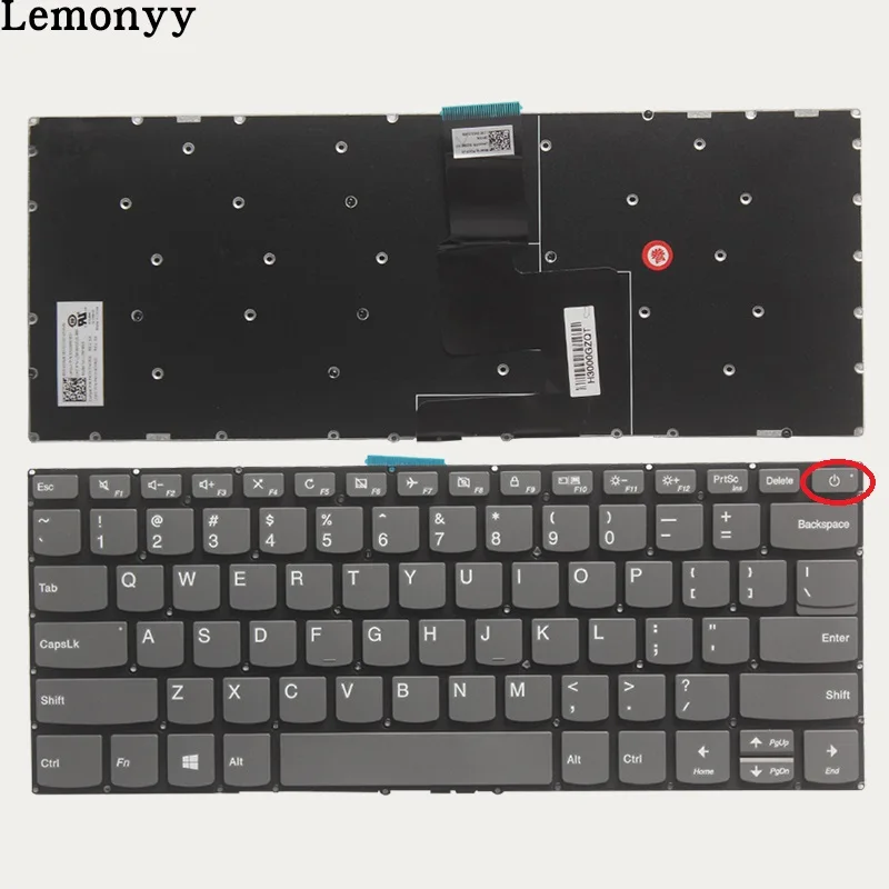 Новая американская клавиатура для LENOVO IdeaPad 320 14ISK 14IKB 14AST 320S 14IKBR Клавиатура