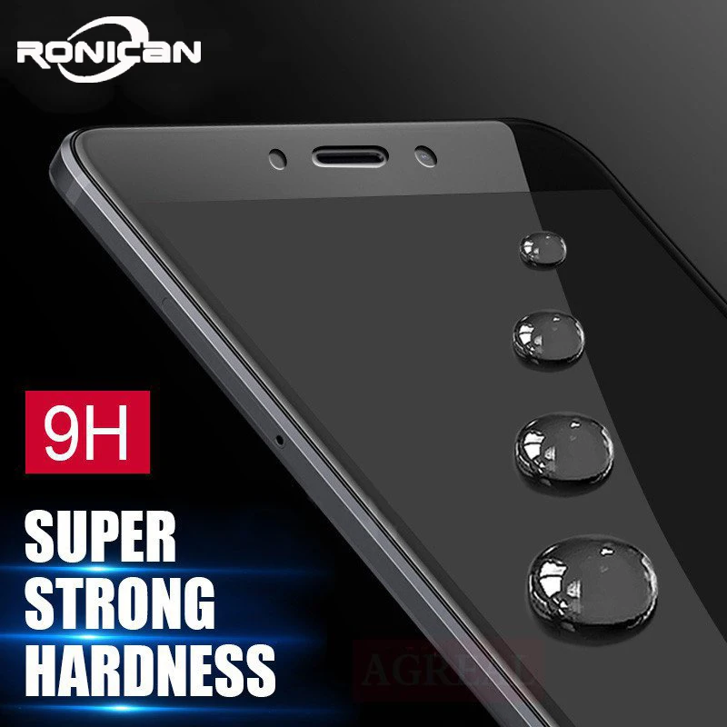 Защитное стекло RONICAN закаленное с полным покрытием для Xiaomi Redmi x Note 4x 4 Pro Pro|tempered
