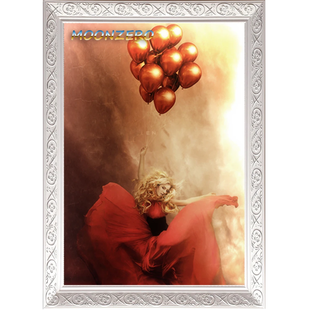 Needlework DIY 5D Diamond Painting Cross Stitch Full Cristal Embroidery Red Balloon and Sexy Skirt Lady Pattern Rhinestones | Дом и сад
