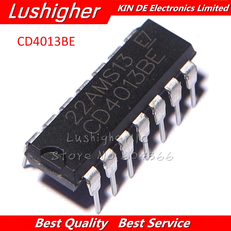 

100pcs CD4013BE DIP14 CD4013 DIP New Original IC