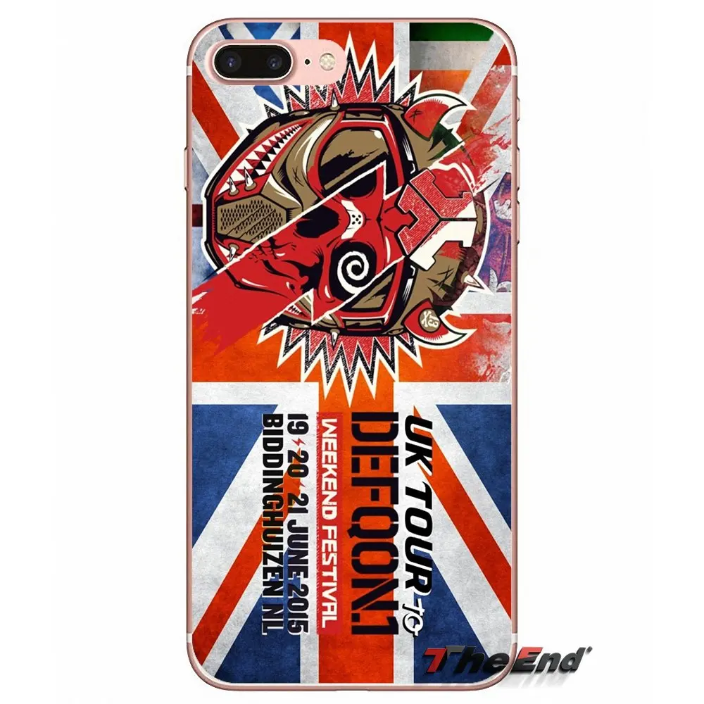 Чехол для Телефона iPhone X 4 4S 5 5S 5C SE 6 6S 7 8 Plus Samsung Galaxy J1 J3 J5 J7 A3 A5 2016 2017 Defqon 1 Weekend Warriors с