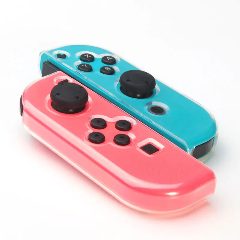 Мягкий силиконовый защитный чехол из ТПУ прозрачный для консоли Nintendo Switch с