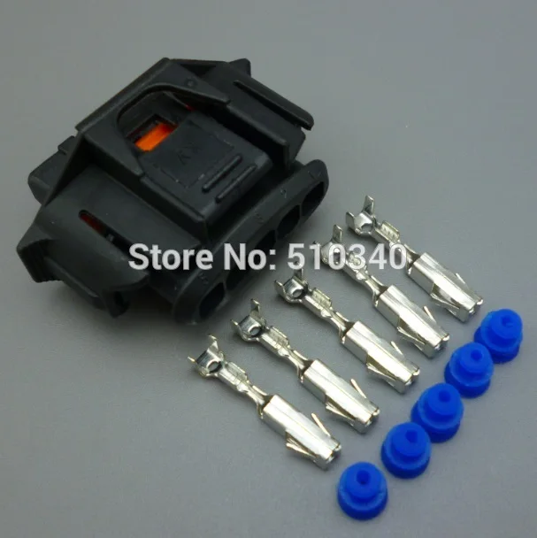 

1set 3.5mm 5pin 5-hole waterproof car connector pllug with connector terminals