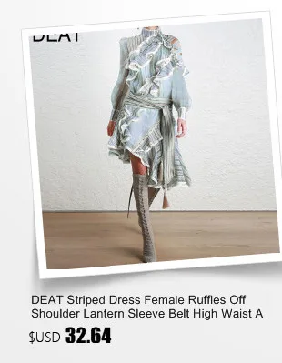DEAT/Новинка 20109 года; Весенняя модная женская одежда с отложным воротником и длинными рукавами; сетчатый Асимметричный пиджак в стиле пэчворк; платье высокого качества