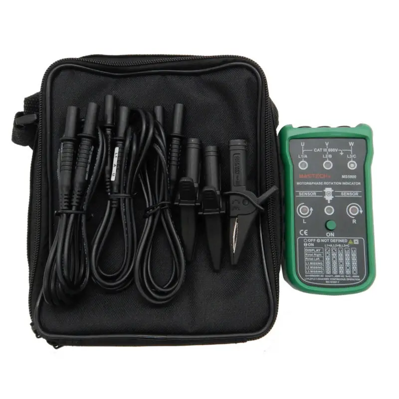 

Mastech MS5900 Three motor and Phase sequence indicator meter